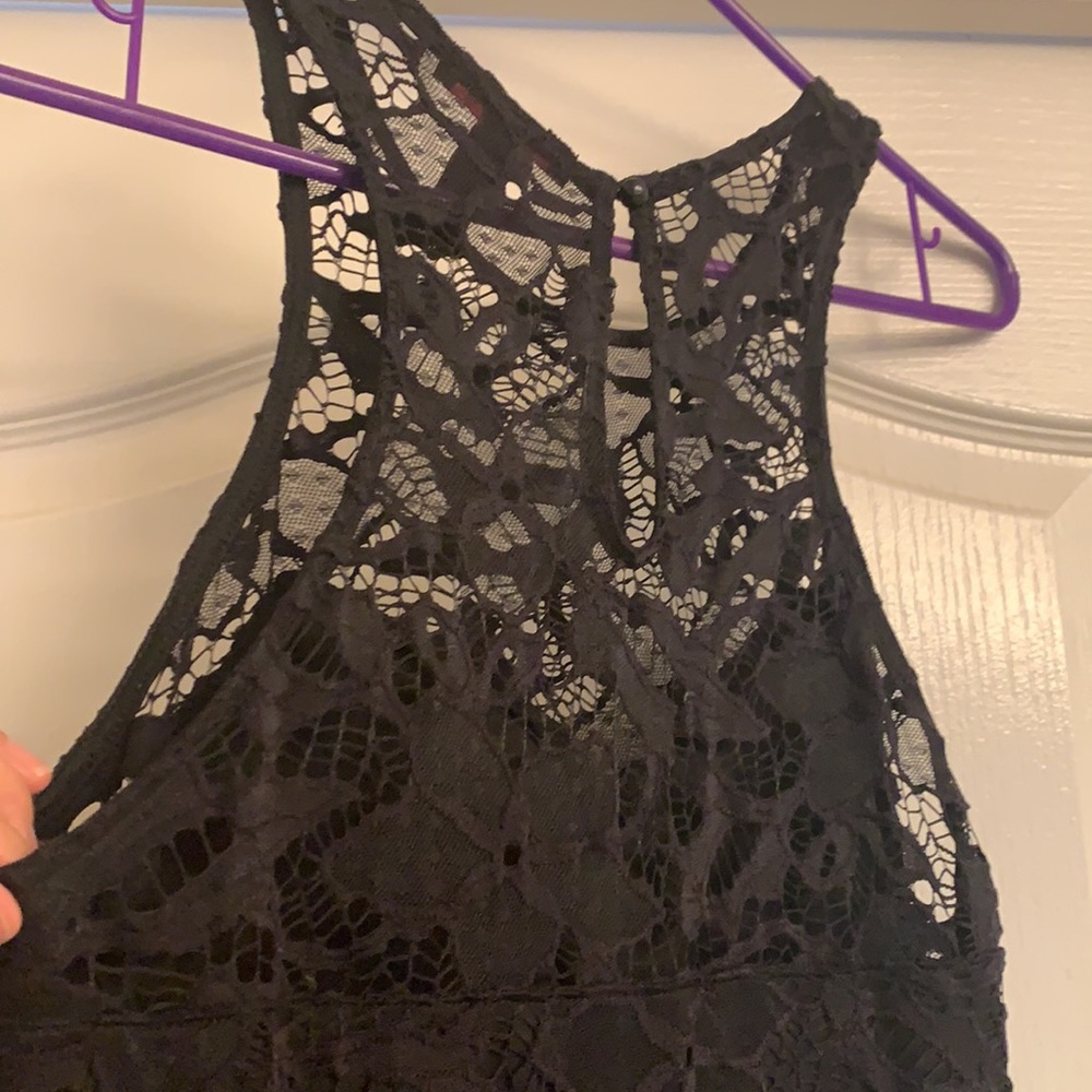 Material Girl Woman’s Black Lace Dress - Picture 6 of 7